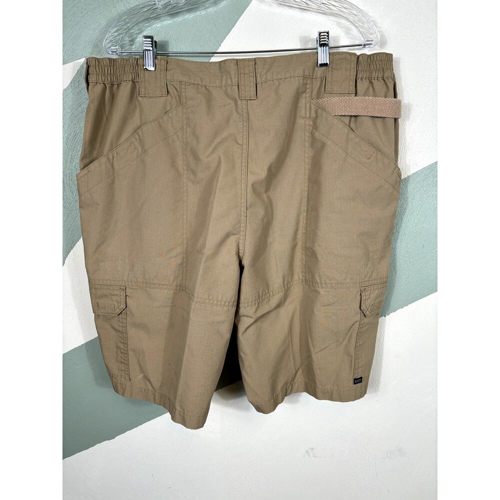 5.11 Tactical Cargo Shorts Mens 42 Tan Excellent Ripstop Utility Pockets - Picture 11 of 11